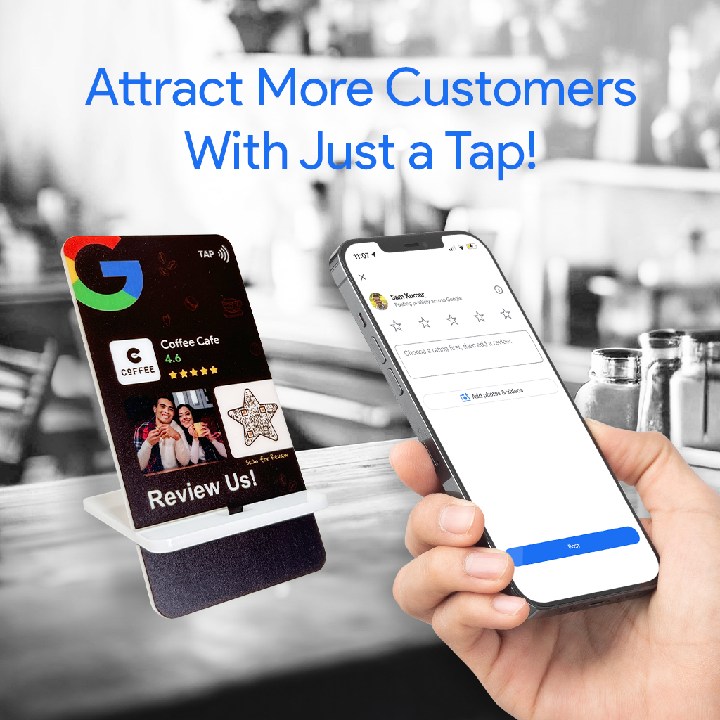 Google Review NFC Standee